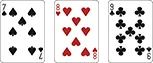 區塊鏈炸金花 順子:三張點數相連的牌