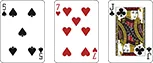區塊鏈炸金花 散牌:三張無法組成任一牌型的散牌